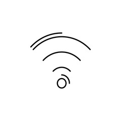 Wifi, networking icon. Simple line, outline vector elements of storage and cloud icons for ui and ux, website or mobile application