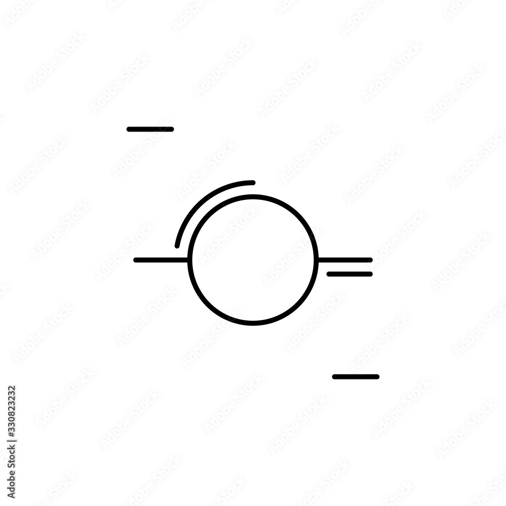 Poster connection, networking icon. simple line, outline vector elements of storage and cloud icons for ui 