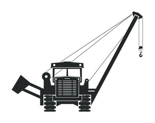 Pipelaying crane
