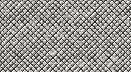 Fototapeta premium Knurl background.Gray metal texture with rhombus.Knurling touch texture.