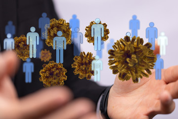 epidemic virus people group 3d epidemic