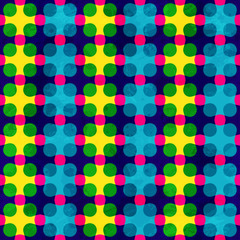 Fototapeta na wymiar bright mosaic seamless pattern