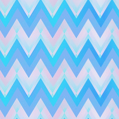 Blue color zigzag seamless pattern