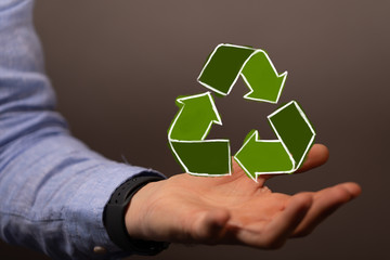 Ecology Concept. Environmentally friendly planet.