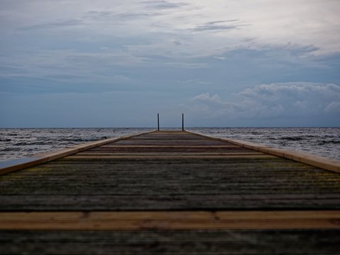 Jetty at B&aring;stad, Sweden