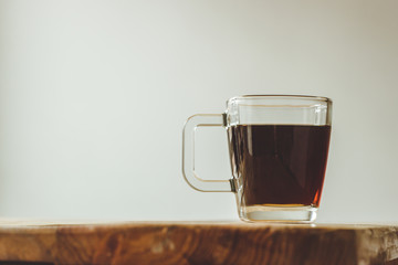  delicious coffee on wood