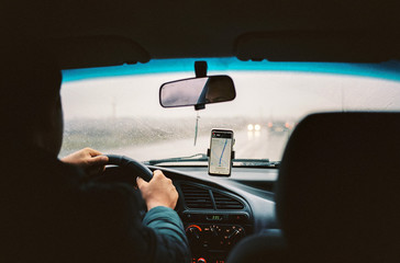 Uberfahrt zur polnisch-ukrainischen Grenze