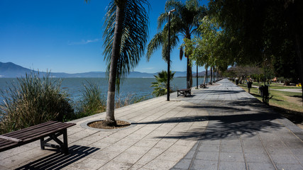 Obraz premium Dock of a lake