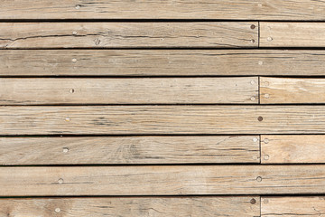 Wooden floor. Group of wooden brown panels