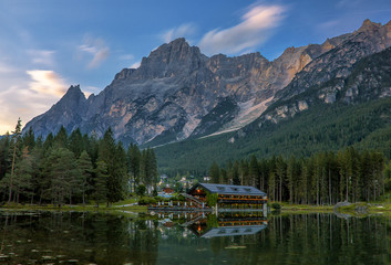 Lago di Mosigo, Dolomity