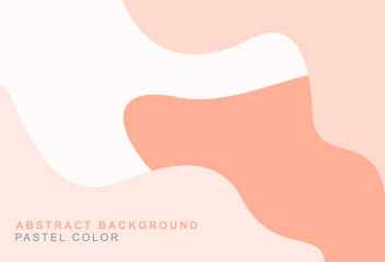 Vector abstract pastel coloured background