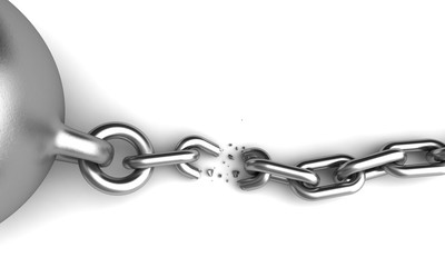 Obraz premium Broken chains