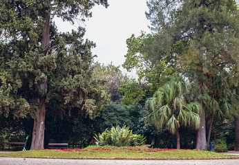 The National Garden is a public park in Athens city