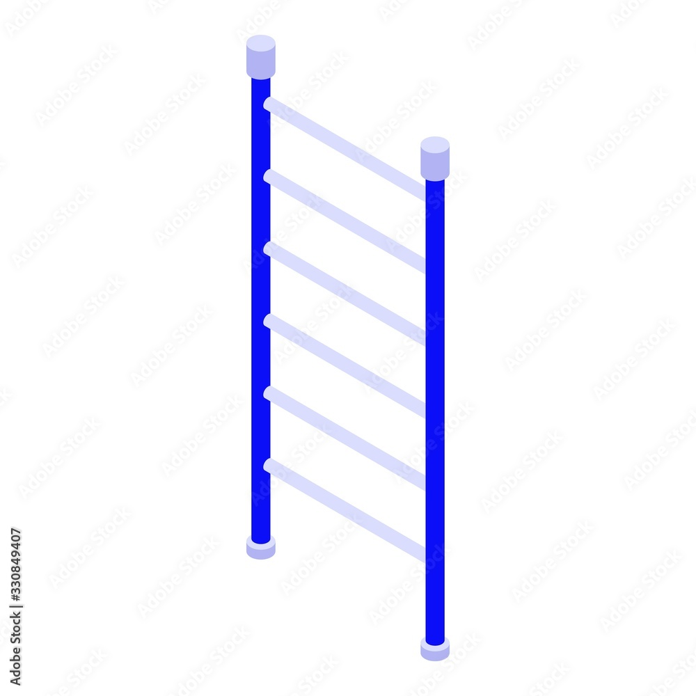 Aufkleber kid playground icon. isometric of kid playground vector icon for web design isolated on white backgr