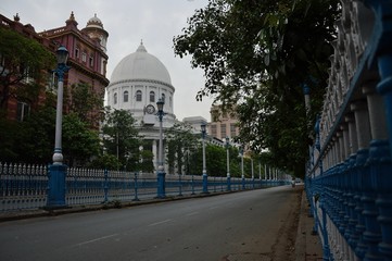 Naklejka premium View of Kolkata with the GPO visible. 