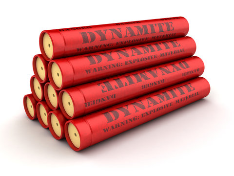 Dynamite sticks