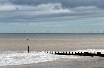 Off shore wind farm Hornsea, East Yorkshire
