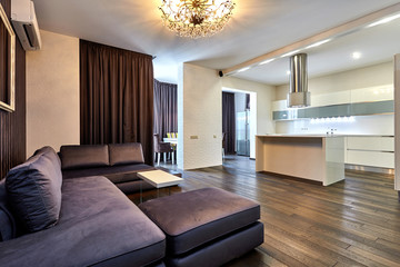 kitchen living room