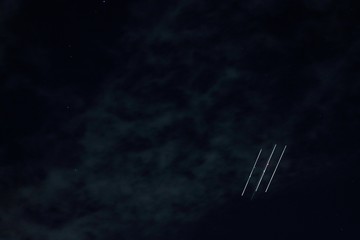 blackboard with chalk on blackboard