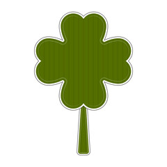 Isolated clover icon