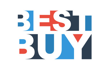 colorful vector illustration banner best buy
