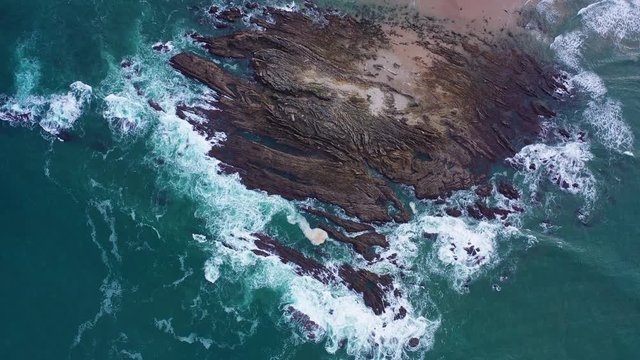 Lastras de Pechon, Pechon, Val de San Vicente Municipality, Cantabrian Sea, Cantabria, Spain, Europe