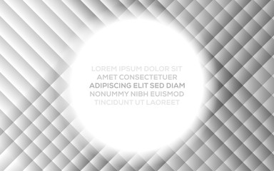 Obraz premium Abstract creative trendy dynamic modern design with grey white abstract background