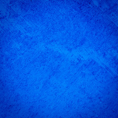 Grunge blue wall background or texture