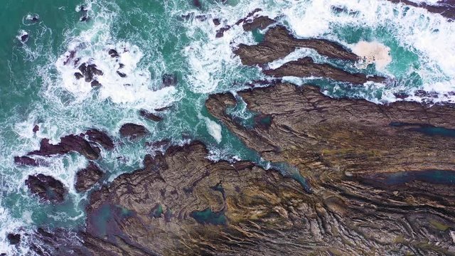 Lastras de Pechon, Pechon, Val de San Vicente Municipality, Cantabrian Sea, Cantabria, Spain, Europe