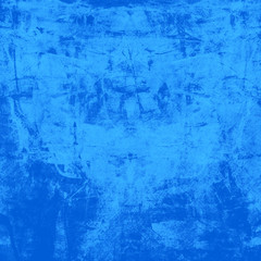 Obraz premium Grunge blue wall background or texture