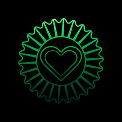 Candy wrapper line nolan icon. Simple thin line, outline vector of chocolate icons for ui and ux, website or mobile application