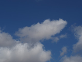 Beautiful blue sky clouds for a background