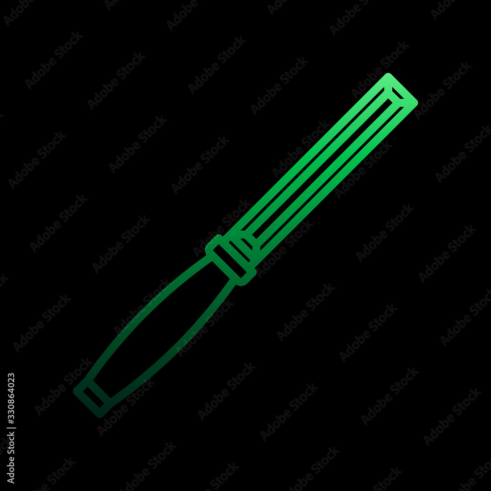Poster file nolan icon. simple thin line, outline vector of construction tools icons for ui and ux, website