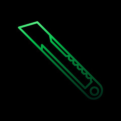 Cutter nolan icon. Simple thin line, outline vector of construction tools icons for ui and ux, website or mobile application