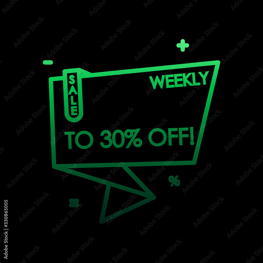 Poster sticker tag 30 nolan icon. simple thin line, outline vector of discount tag icons for ui and ux, web