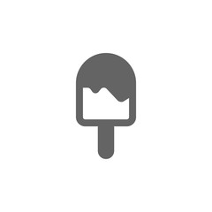 Ice cream on stick icon. Simple vector summer icons for ui and ux, website or mobile application