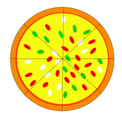 pizza vector