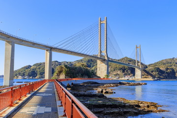 呼子大橋　佐賀県唐津市　Yobuko Bridge Saga Karatsu city