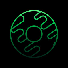 Bagel nolan icon. Simple thin line, outline vector of fast food icons for ui and ux, website or mobile application