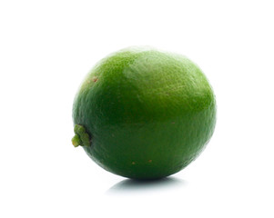 Lime isolated on white background
