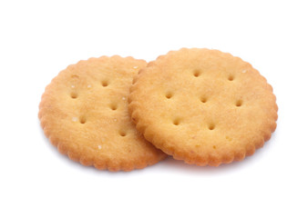 cracker  isolated on white background