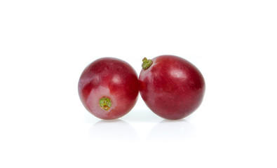 red grape isolated