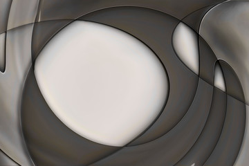 Abstract design with rusted metal effect