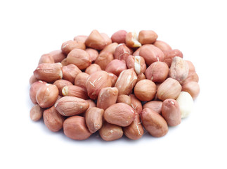 peanuts  isolated on white background