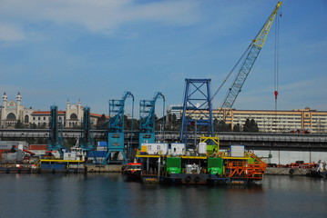 Fototapeta na wymiar Seaport 
