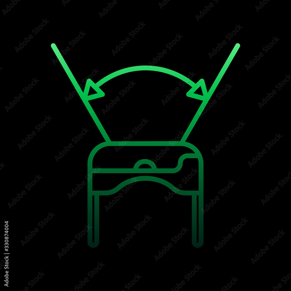 Poster virtual reality glasses nolan icon. simple thin line, outline vector of virtual reality icons for ui