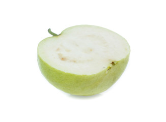 Guava isolated on white background