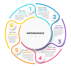 Vector infographic template