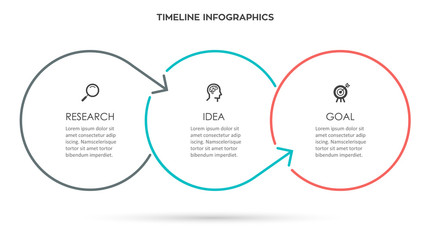 Vector infographic template