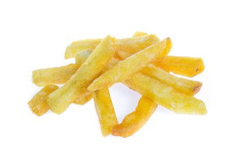 french fried isolated on white